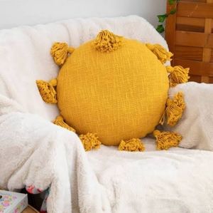 Savannah Round Throw Pillow